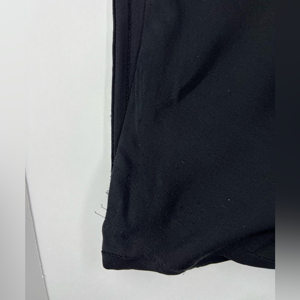 Lauren Ralph Lauren 100% Silk Black Flowy Skirt Large Business Office Feminine - Picture 4 of 5